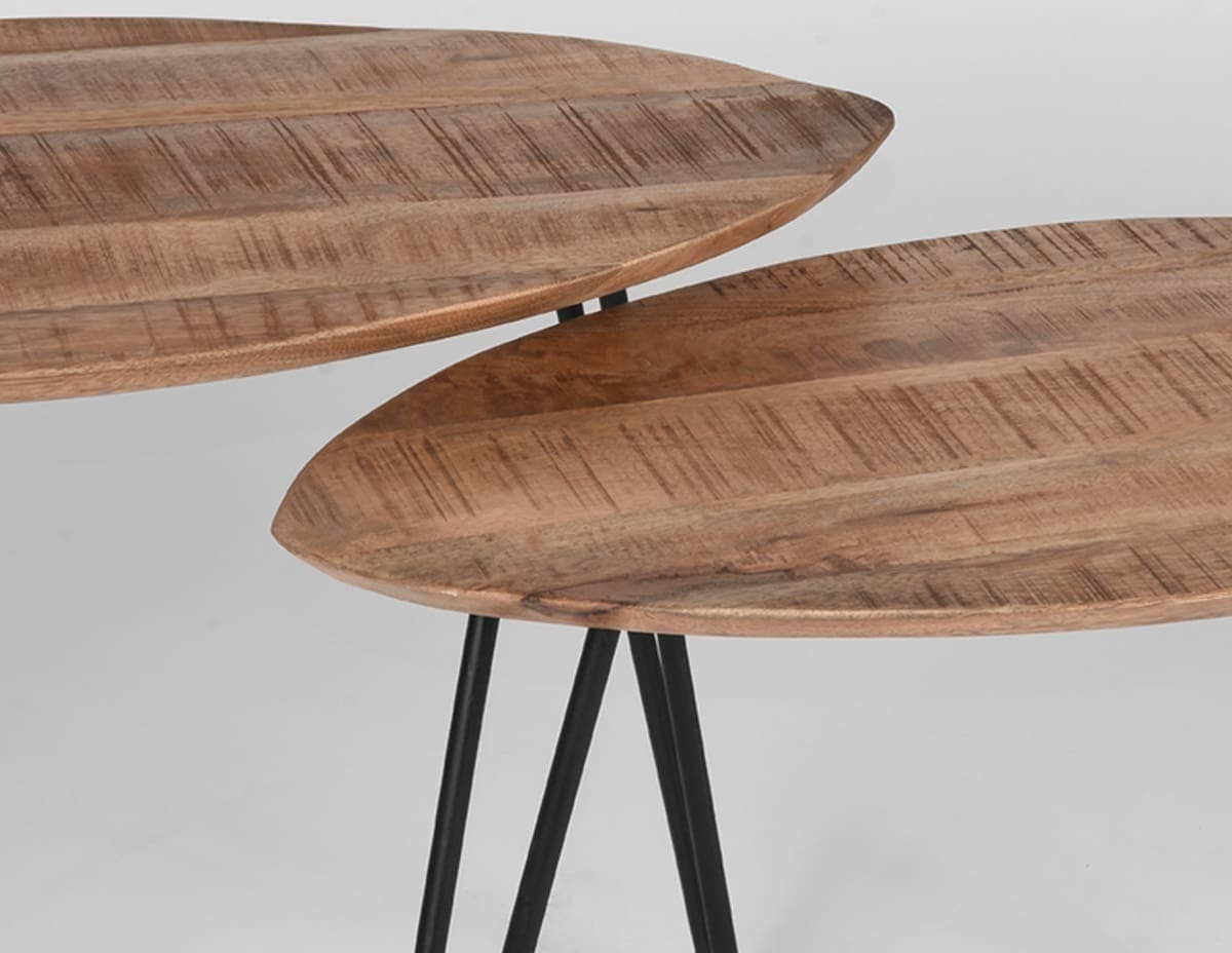 Salontafel Frisk - Rough - Mangohout - Afbeelding 2