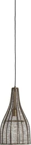Profijt Meubel Hanglamp Aldona Ø25x41,5 cm brons Brons Lamp