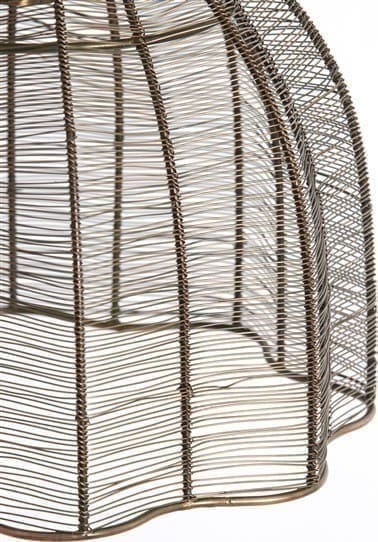 Profijt Meubel Hanglamp Aldona Ø25x41,5 cm brons Brons Lamp
