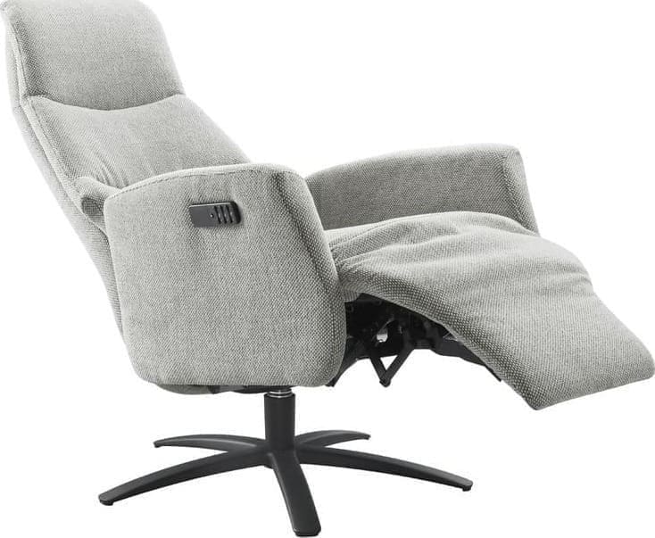 Profijt Meubel Relaxfauteuil Olindia grijs Grijs Fauteuil