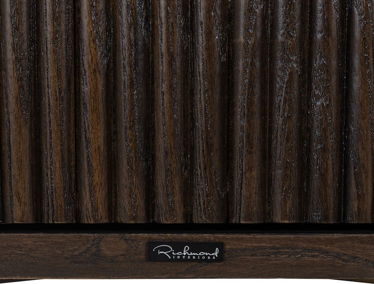 Richmond Interiors Wandkast Luxor 1-deur Bruin Kast
