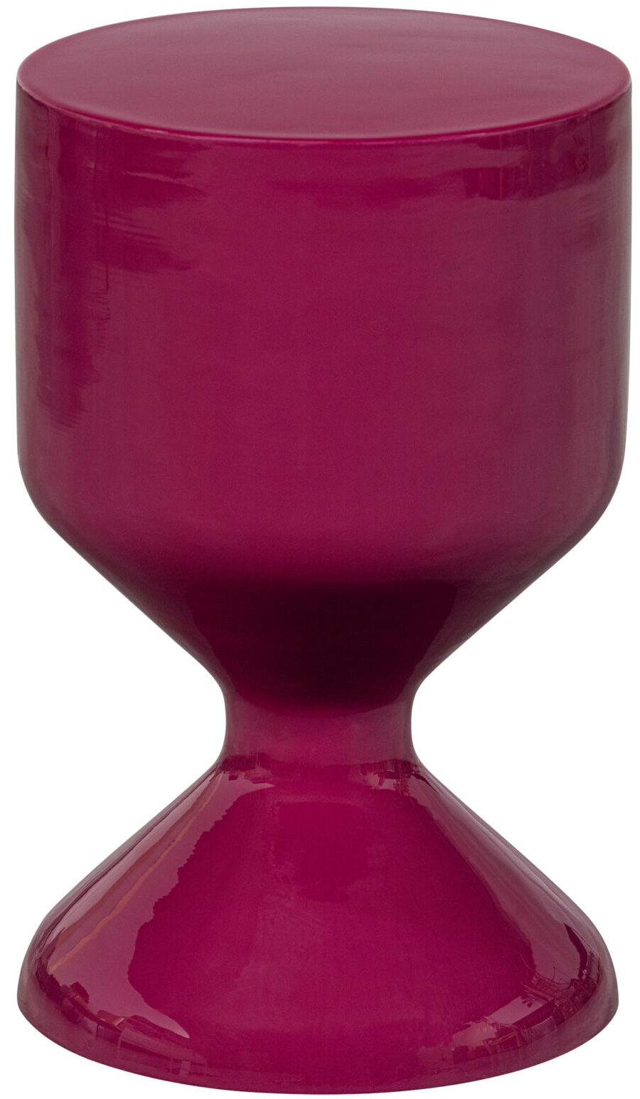 WOOOD Exclusive Bijzettafel 'Henry' 30cm, kleur Raspberry