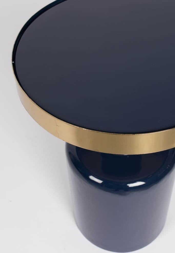 Bijzettafel Glam Blue Zuiver ZVR2300176