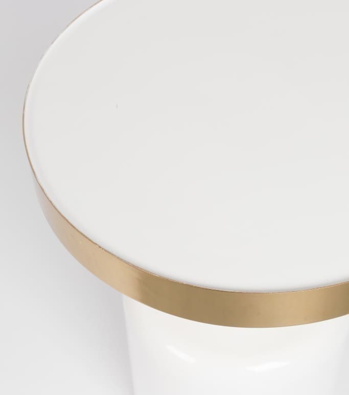 Bijzettafel Glam White Zuiver ZVR2300178