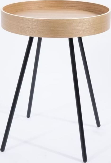 Bijzettafel Oak Dienblad Zuiver ZVR2300003