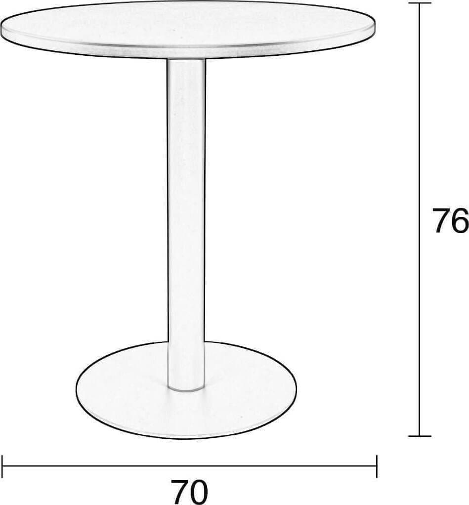 Bistro Tafel Metsu Green Zuiver ZVR2100100