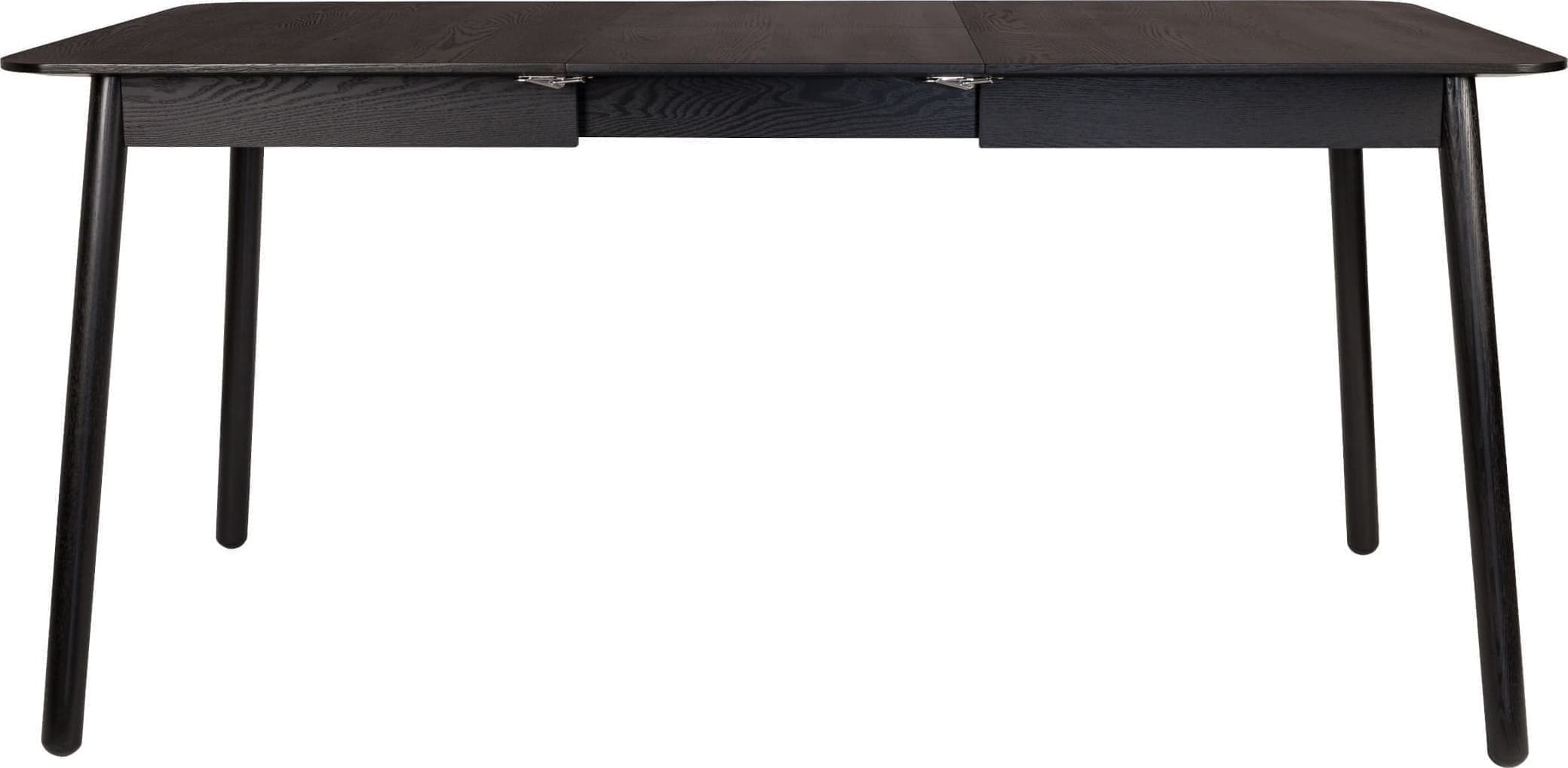 Tafel Glimps 120/162x80 Black Zuiver ZVR2100074