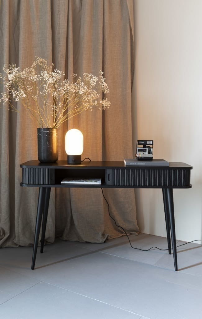 Wandtafel Barbier Black Zuiver ZVR2600016