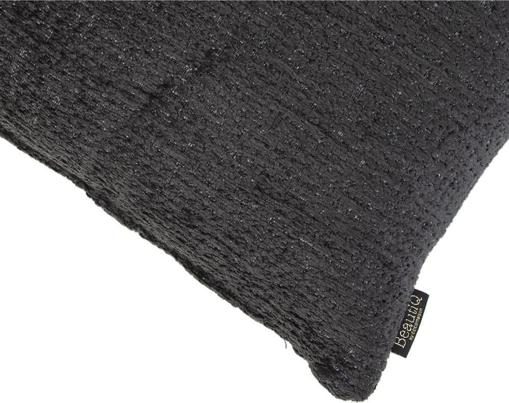 COCO maison BeautiQ - Chic kussen 60x60cm - antraciet Antraciet Sierkussen