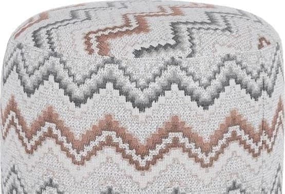 COCO maison BeautiQ - Lush poef - rond 42 cm - koper Koper Woonaccessoire