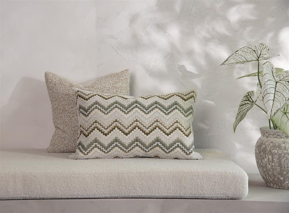 COCO maison BeautiQ - Upper kussen 45x45cm - creme Beige|Wit Sierkussen