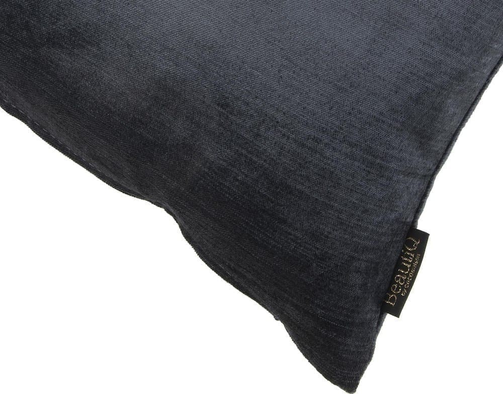 COCO maison BeautiQ - Class kussen 45x45cm - antraciet Antraciet Sierkussen