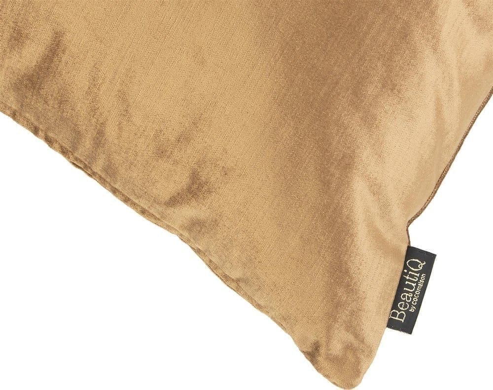 COCO maison BeautiQ - Class kussen 45x45cm - okergeel Geel Sierkussen