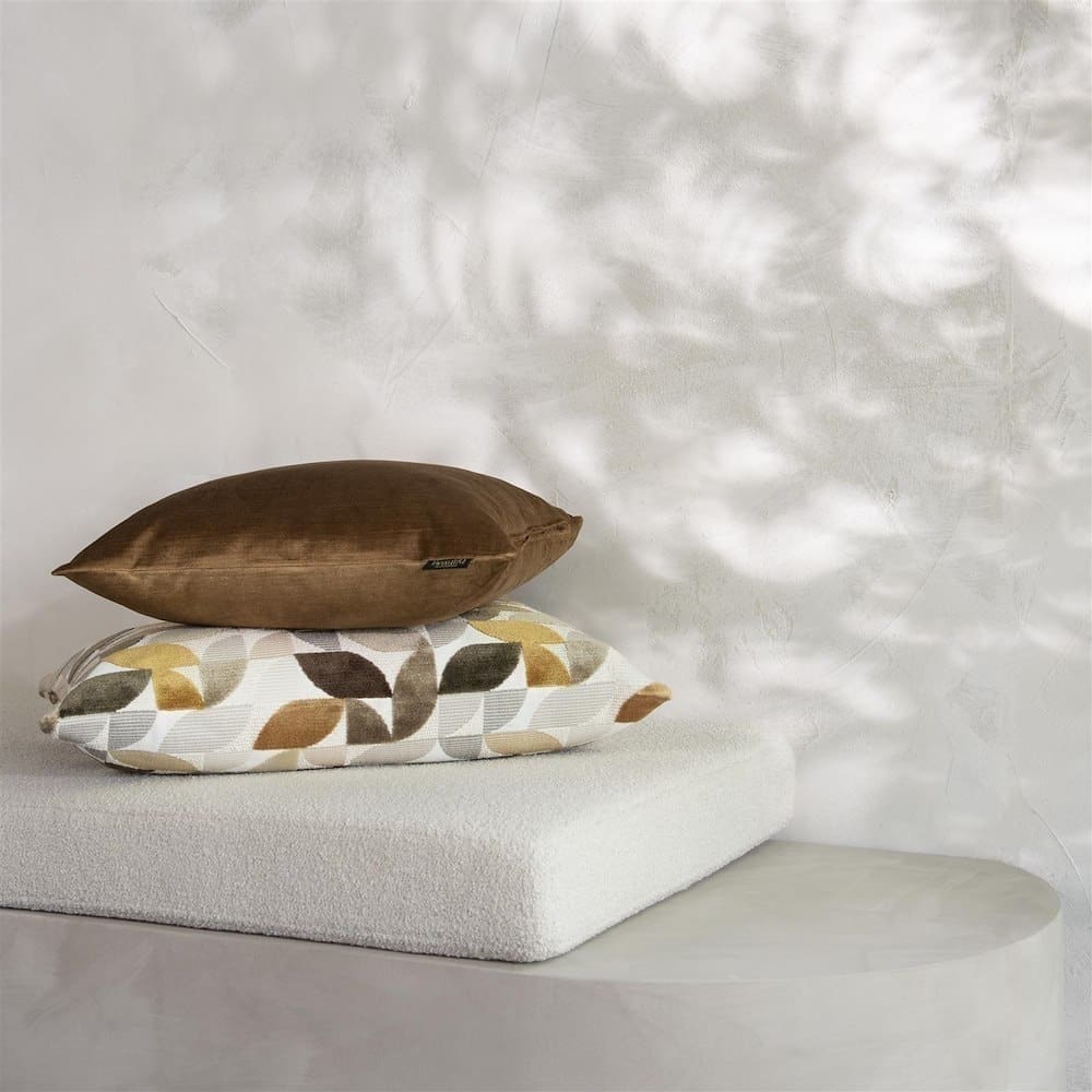 COCO maison BeautiQ - Class kussen 45x45cm - okergeel Geel Sierkussen
