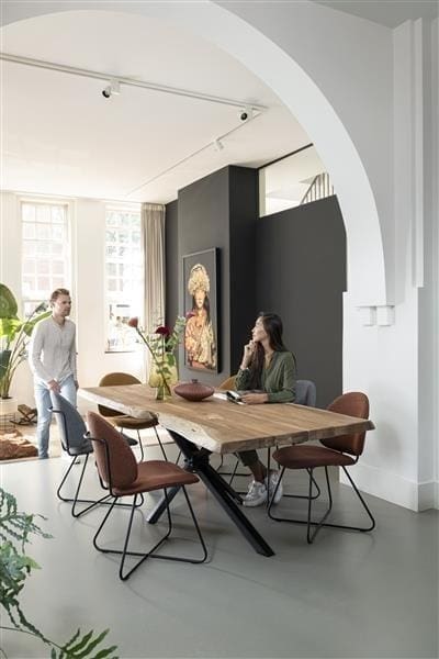 Henders & Hazel Living salontafel +/- 100 x 100 cm Bijzettafel