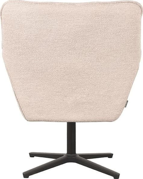 LABEL51 Fauteuil Ian - Naturel - Boucle Naturel Fauteuil