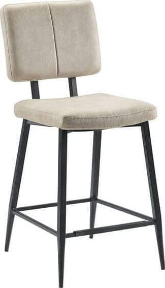 Pronto Wonen Barkruk Gento sand Taupe|Bruin|Beige Eetkamerstoel