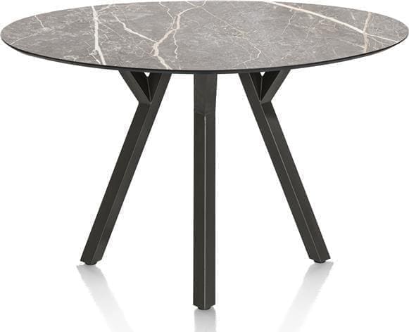 Xooon Minato bartafel - ellips - 180 x 100 cm. (hoogte: 92 cm.) - lichtgrijs Grijs Eettafel