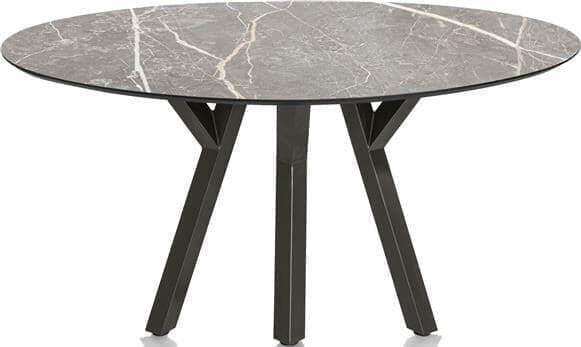 Xooon Minato eetkamertafel - ellips - 180 x 100 cm. - lichtgrijs Grijs Eettafel
