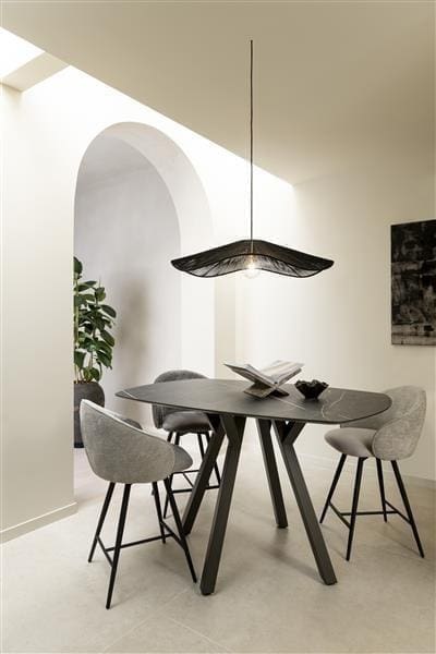 Xooon Minato laptop-tafel 45 x 35 cm. - hoogte 52 cm. - lichtgrijs Grijs Bijzettafel