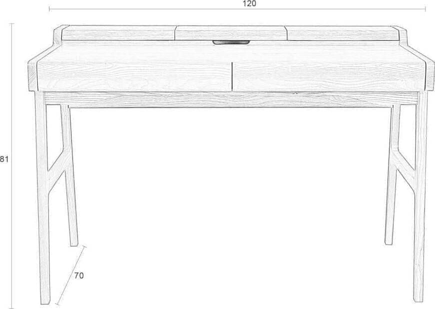 Bureau Kaat - Black - Afbeelding 10
