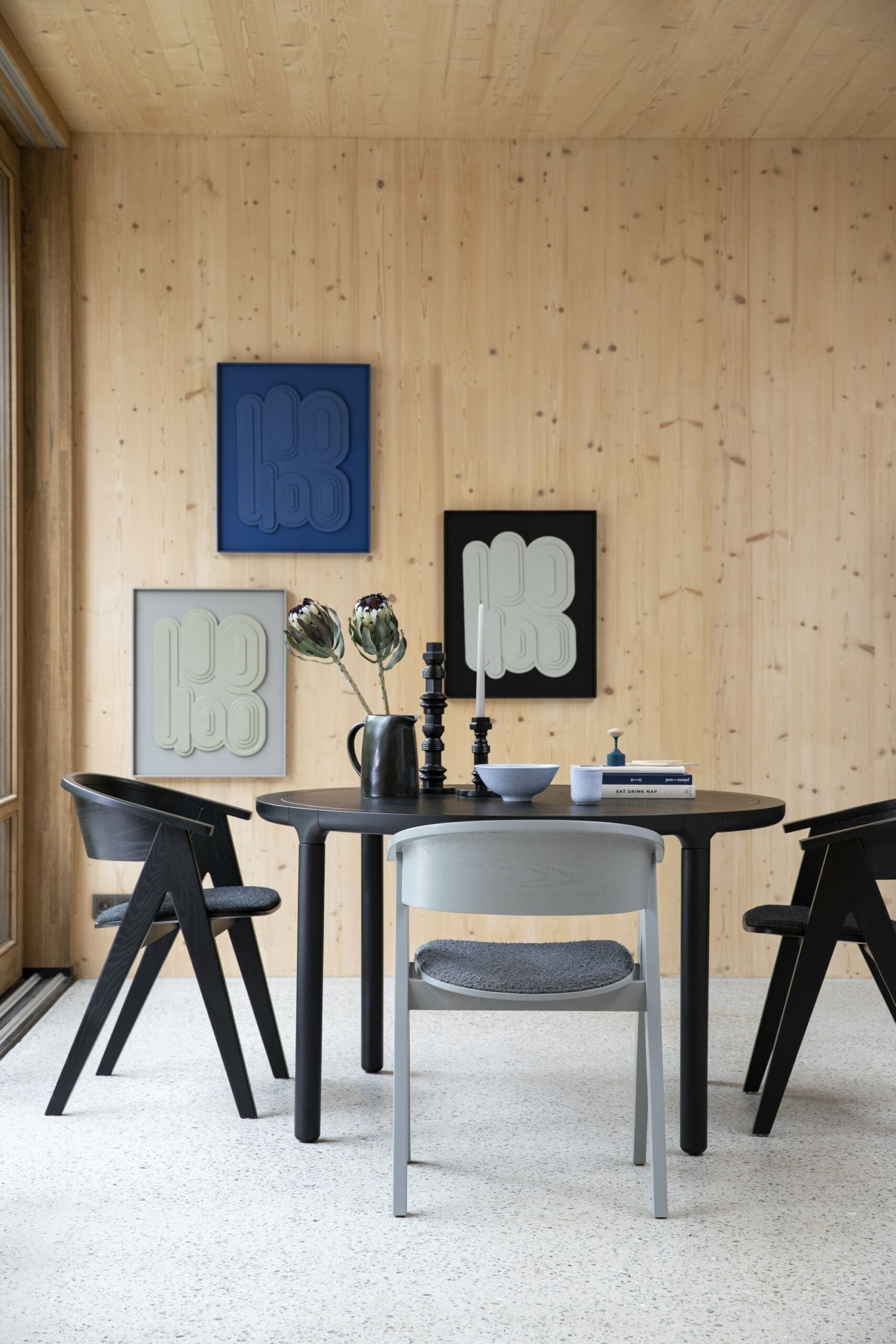 Tafel Storm Ø128 - Black - Afbeelding 8