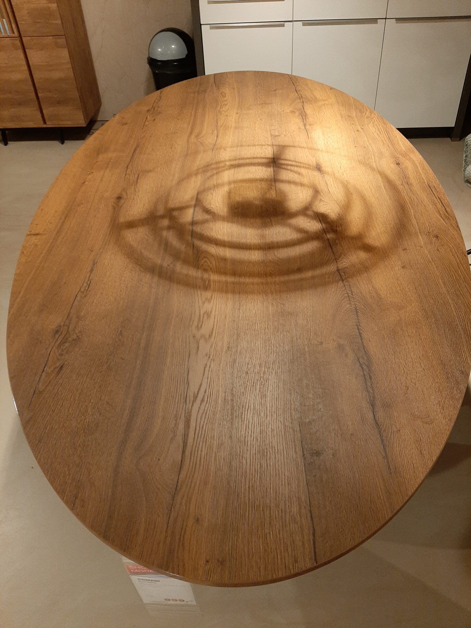 Eettafel Comani Ovaal - 250x128cm **SHOWROOMMODEL** - Afbeelding 2