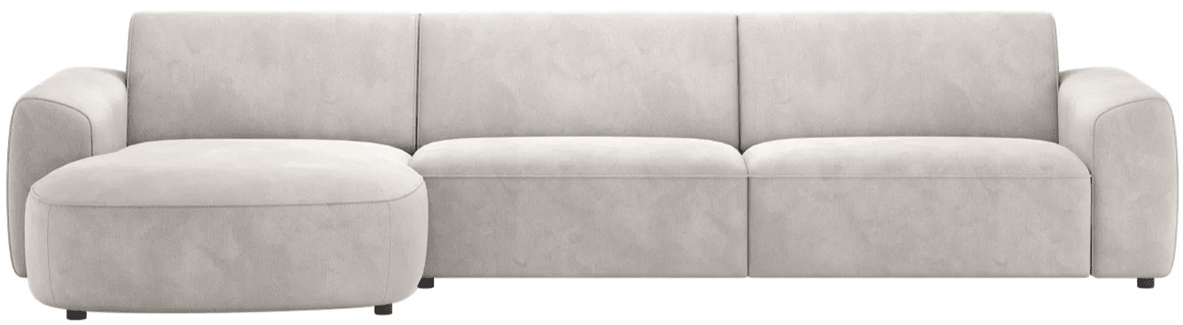 Tineo 4-zitsbank + longchair - rechts