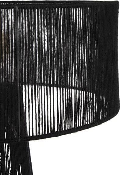 COCO maison Tali tafellamp 1*E27 H57cm - zwart Zwart Lamp