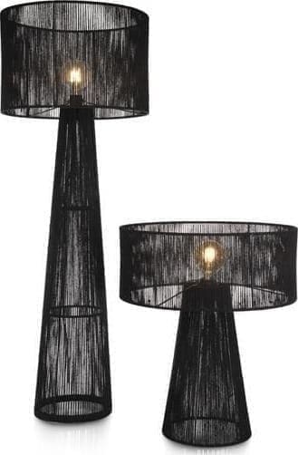 COCO maison Tali tafellamp 1*E27 H57cm - zwart Zwart Lamp