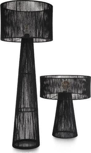 COCO maison Tali tafellamp 1*E27 H57cm - zwart Zwart Lamp