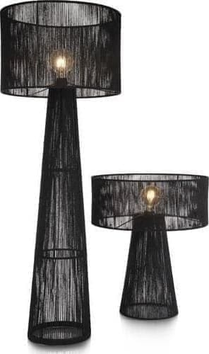 COCO maison Tali tafellamp 1*E27 H57cm - zwart Zwart Lamp