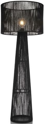 COCO maison Tali vloerlamp 1*E27 H120cm - zwart Zwart Lamp