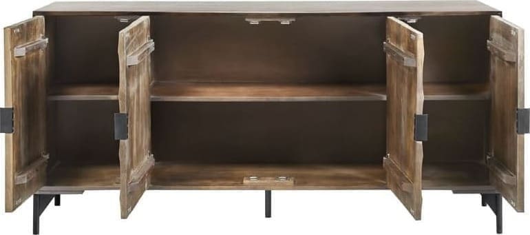 Profijt Meubel Dressoir Nocona Bruin|Naturel Dressoir