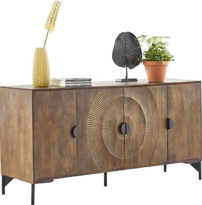 Profijt Meubel Dressoir Nocona Bruin|Naturel Dressoir