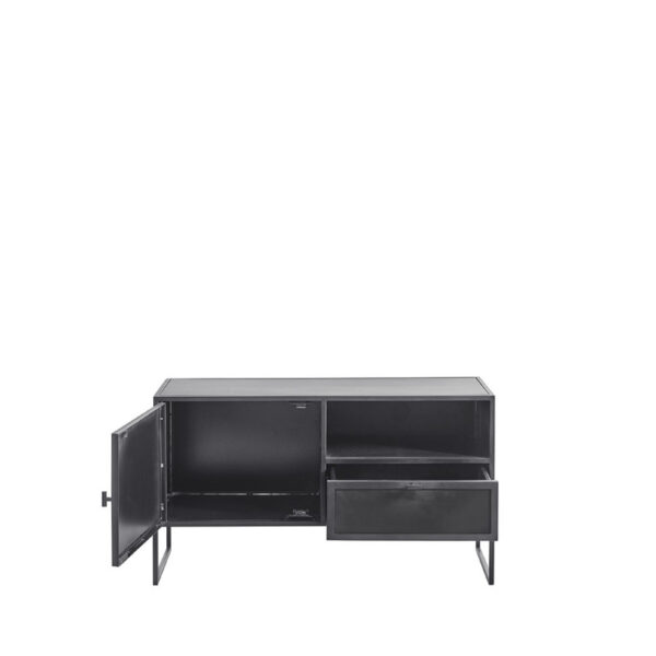 Pronto Wonen TV-meubel Orizone (102 cm) metaal zwart Zwart Tv-meubel|Tv-dressoir
