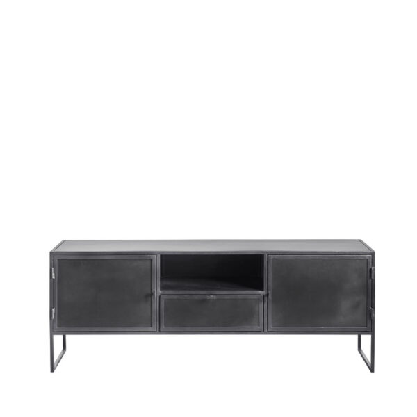 Pronto Wonen TV-meubel Orizone (152 cm) metaal zwart Zwart Tv-meubel|Tv-dressoir