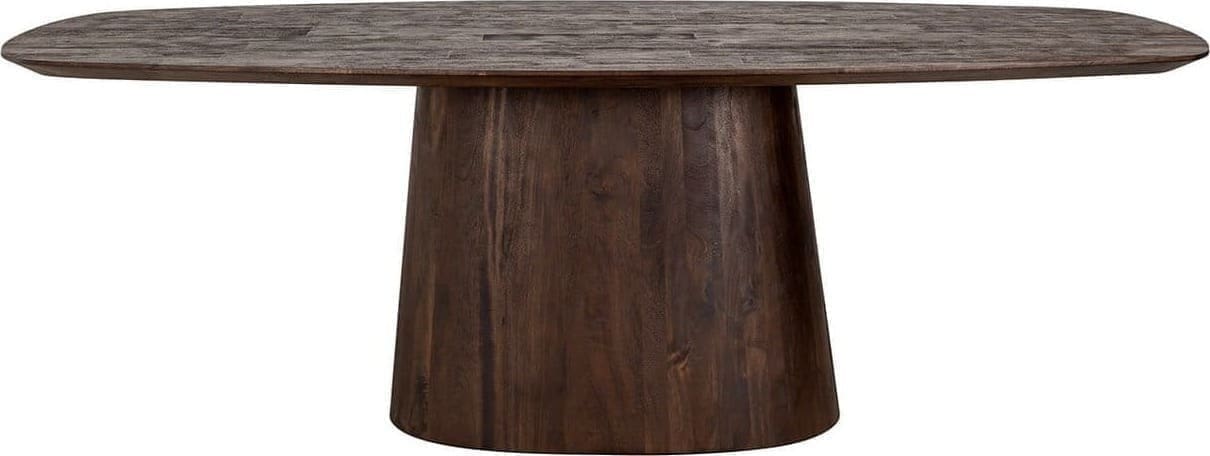 Richmond Interiors Eettafel Alix Deens ovaal 230 Bruin Eettafel