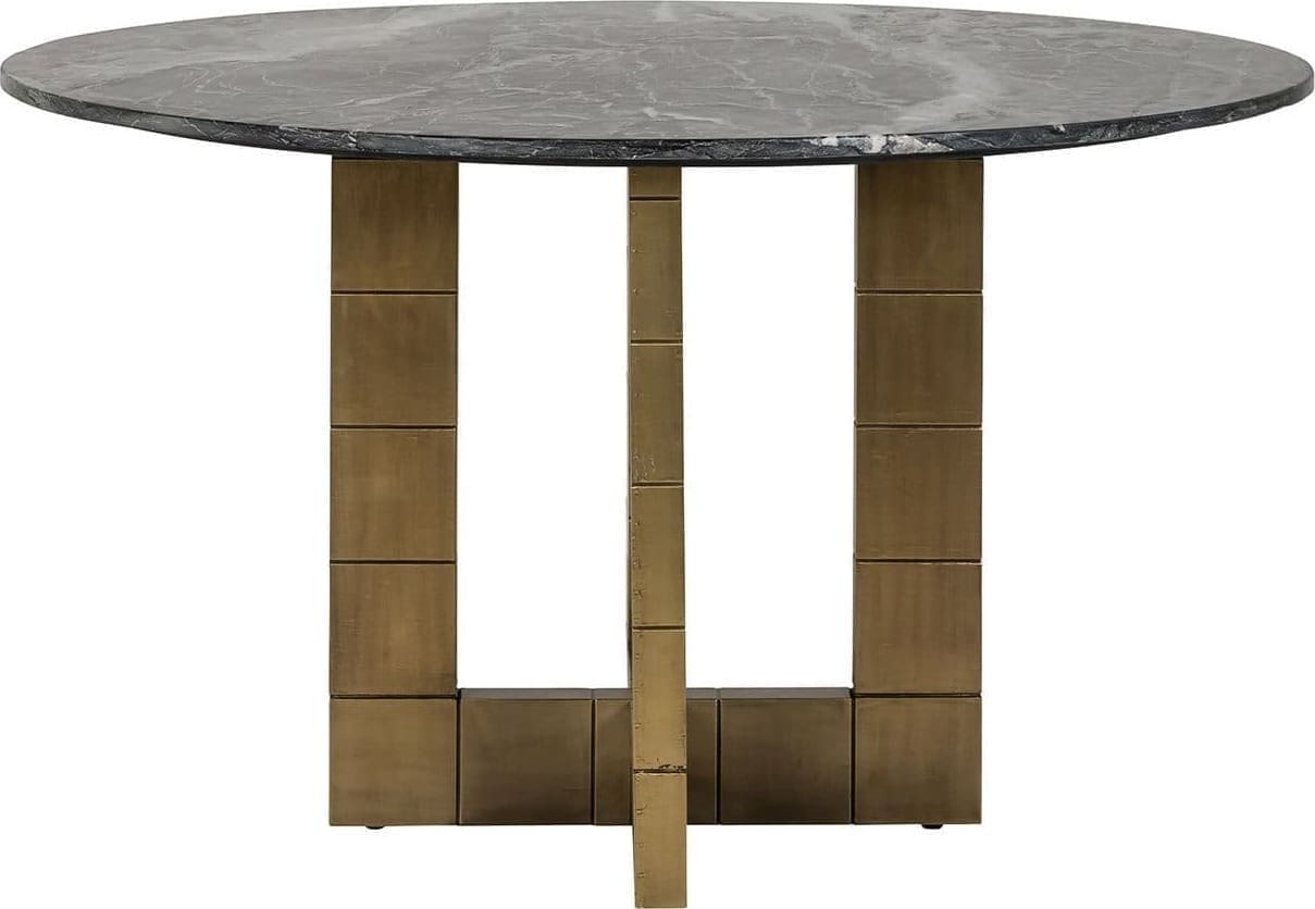 Richmond Interiors Eettafel Collada 130Ø Zwart Eettafel