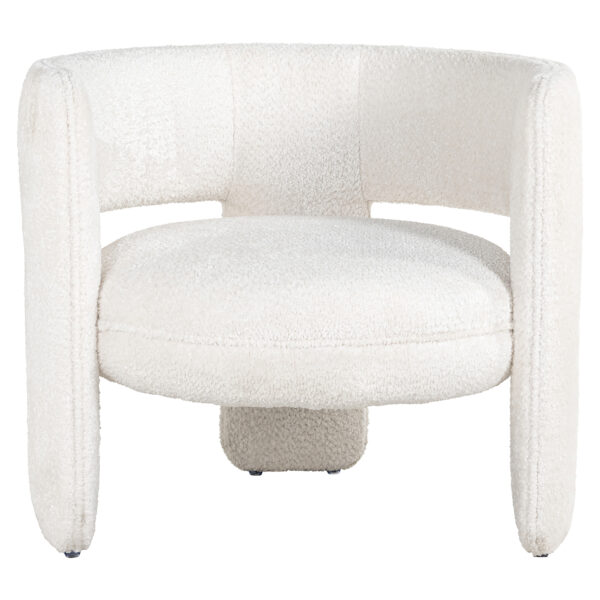 Richmond Interiors Fauteuil Lima sheep white Wit Fauteuil