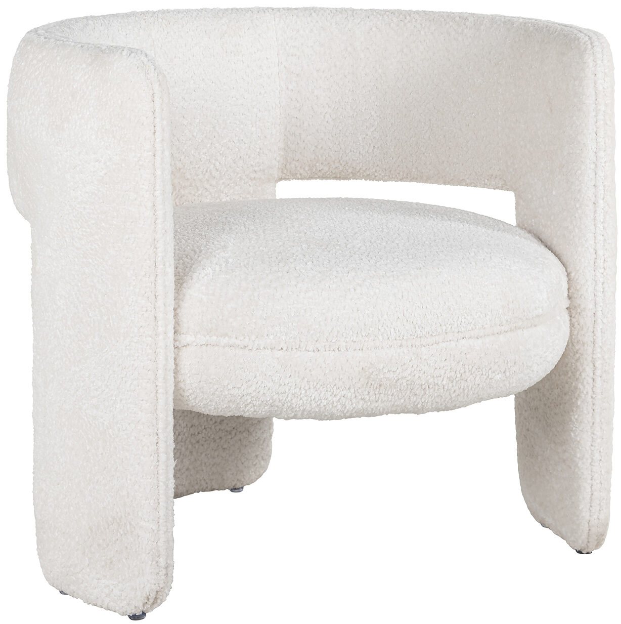 Richmond Interiors Fauteuil Lima sheep white Wit Fauteuil