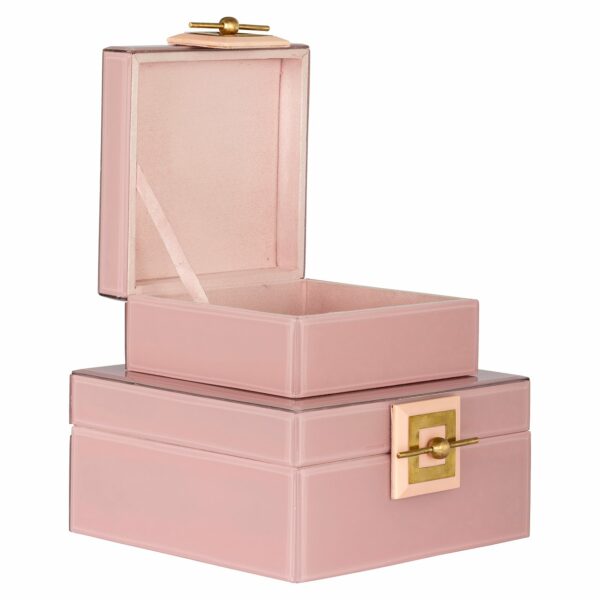 Richmond Interiors Juwelen box Bodine roze klein