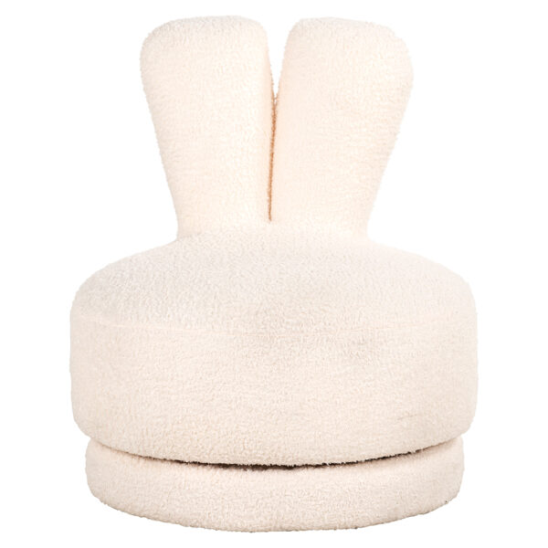 Richmond Interiors Kinderstoel Bunny white teddy Wit Fauteuil