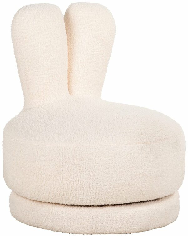 Richmond Interiors Kinderstoel Bunny white teddy Wit Fauteuil