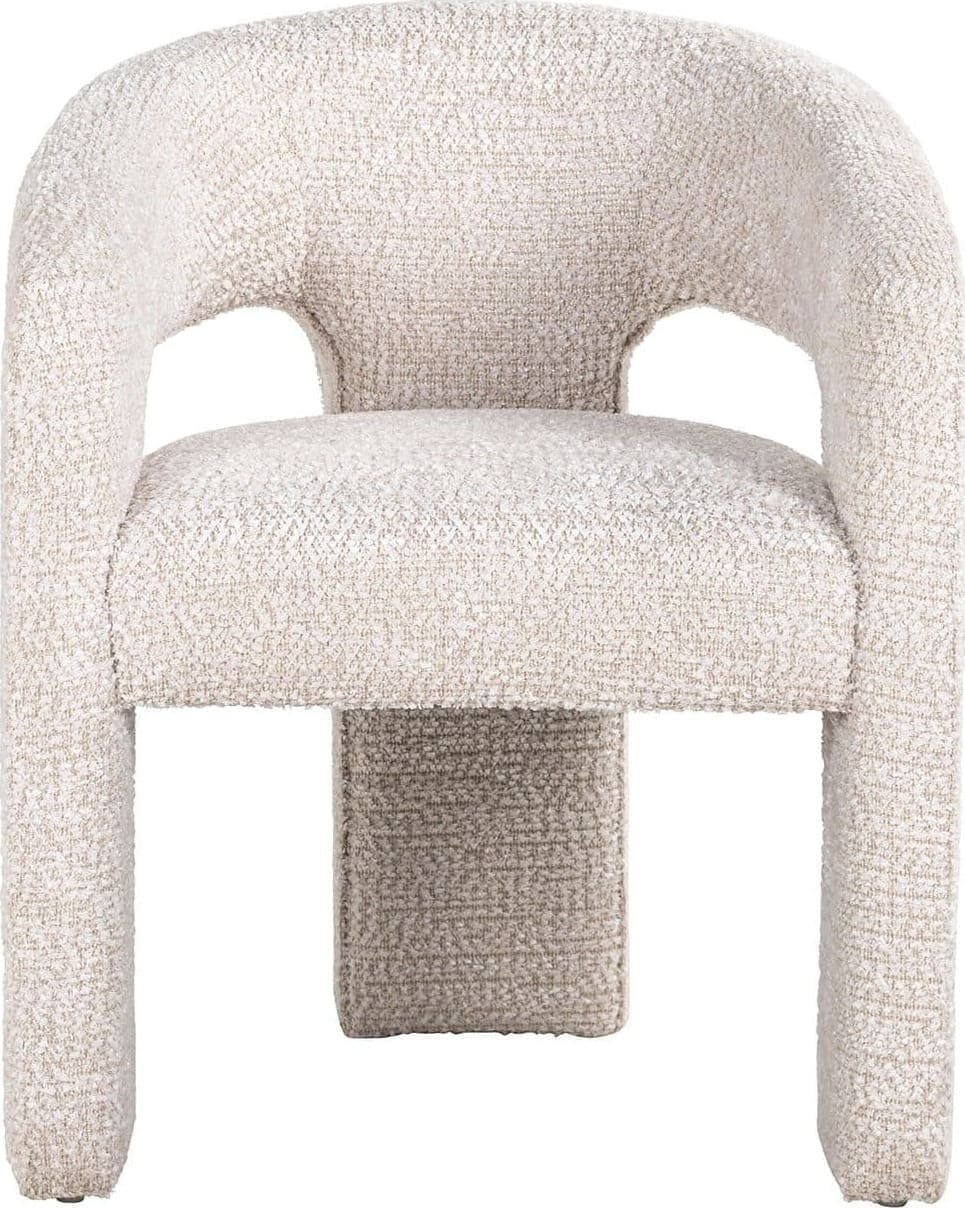 Richmond Interiors Stoel Belle lovely cream fire retardant Be Lovely 11 Cream Eetkamerstoel