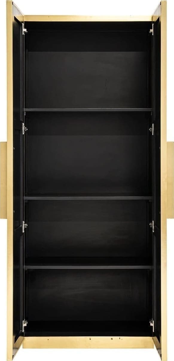Richmond Interiors Wandkast Ironville Goud Kast