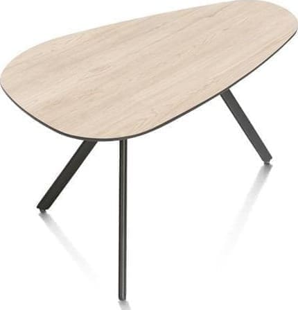 Xooon Minato salontafel 75 x 45 cm. - light natural oak Naturel|Bruin Bijzettafel