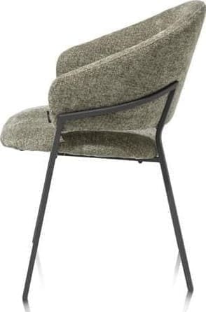Henders & Hazel Leyla armstoel - stof Vulcano - groen Groen Armstoel