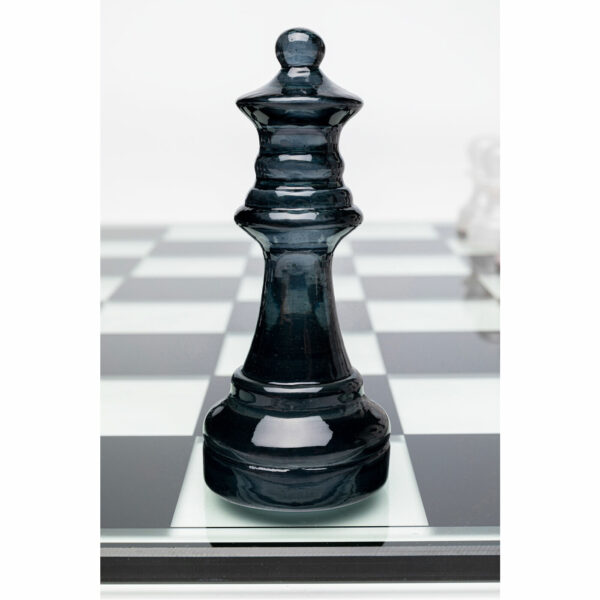 Beeld Chess Transparent 60x60cm Kare Design Beeld 54820