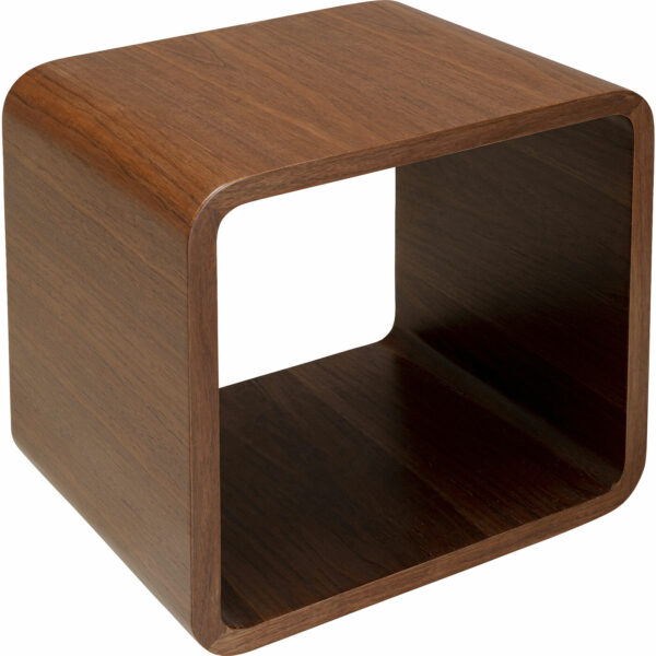 Lounge Cube MDF Walnut Kare Design Woonaccessoire|Woningdecoratie 86995